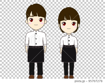 Cafe clerk UC style 95707278