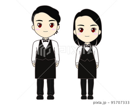 カフェ店員 HC風 カフェ店員 HC風 95707333