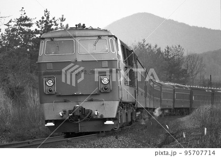 鉄道　国鉄　JR　列車　機関車　DD54 　 DL  　福知山機関区　　播但線　　溝口 95707714