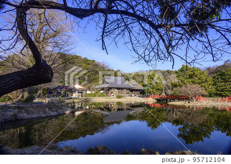 金沢八景称名晩鐘　全景 95712104