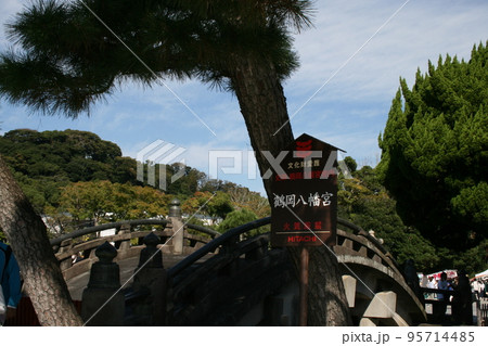 鎌倉鶴岡八幡宮を訪れて 95714485