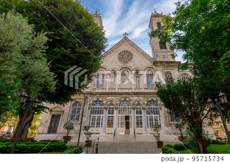 Aya Triada Rum Ortodoks Kilisesi, or Aya Triada Greek Orthodox Church, suited near Taksim Square, Istanbul, Turkey 95715734