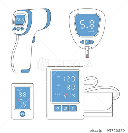 oximeter and glucometer