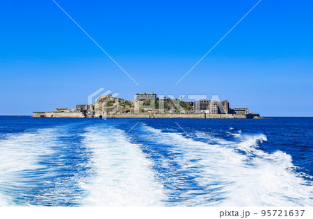 軍艦島　全景 95721637