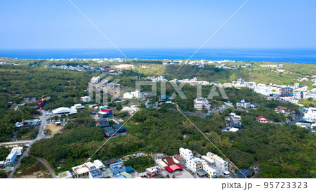 The aerial view of Little Liuqiu 95723323