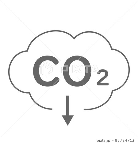 CO2削減のイメージ CO2削減のイメージ 95724712