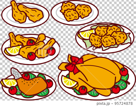 チキン料理 95724878