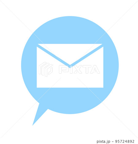 メールが届いたことを知らせるアイコン 95724892
