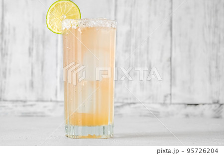 Glass of Palomita Cocktail 95726204