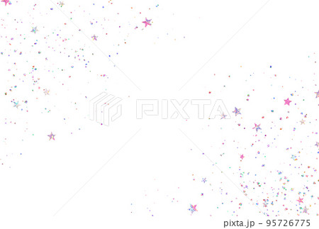 背景素材_ラメグリッター_白背景 95726775