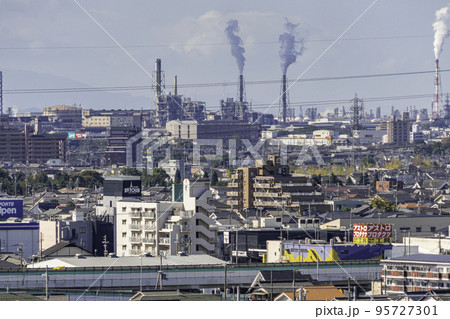 姫路　中地南町と日本製鉄広畑　兵庫県姫路市 95727301