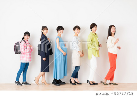女性のライフステージ 95727718