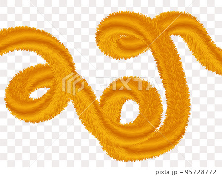 Colorful fluffy wave. Abstract vector design. eps 10 95728772