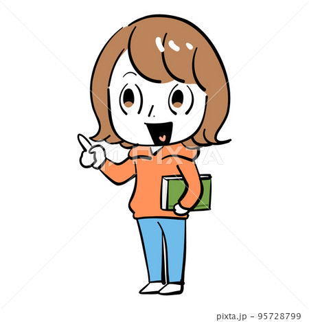 女性　説明 95728799