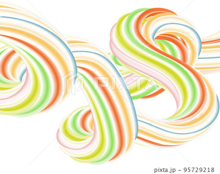 Abstract liquid background. Colored liquid wave. Web design 95729218