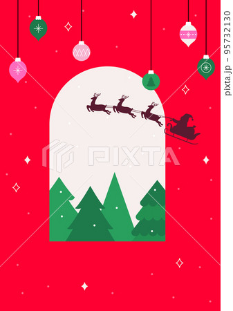 冬 新年 クリスマス 95732130