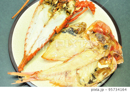 伊勢海老と金目鯛の干物 伊勢海老と金目鯛の干物 95734164