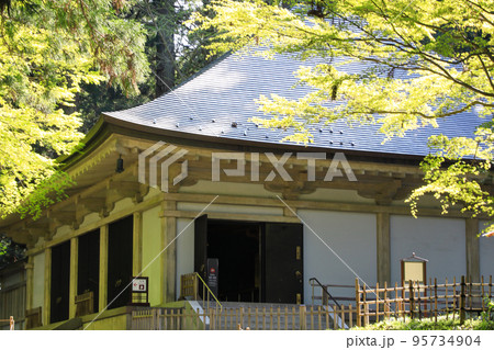 東北岩手への歴史と癒しの旅 平泉中尊寺金色堂 岩手県 東北岩手への歴史と癒しの旅 平泉中尊寺金色堂 岩手県 95734904