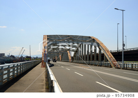 大阪淀川伝法大橋-1 95734908
