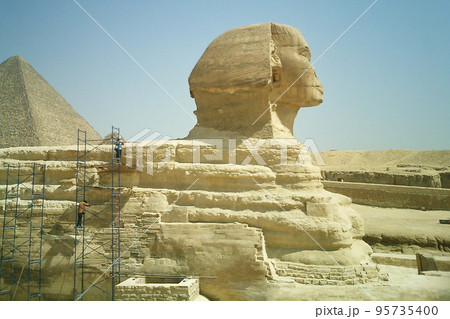 エジプトのスフィンクスの情景 エジプトのスフィンクスの情景 95735400