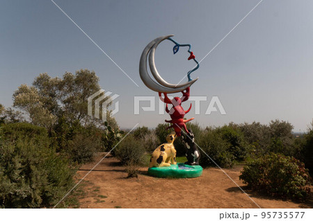 The Tarot Garden in Capalbio in Tuscany, Italy The Tarot Garden in Capalbio in Tuscany, Italy 95735577