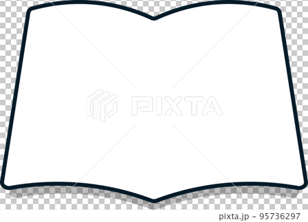 文房具フレーム 本・ノート・ブック シンプル モノクロ フレーム 文房具フレーム 本・ノート・ブック シンプル モノクロ フレーム 95736297