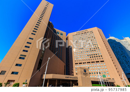東京 西新宿 ハイアットリージェンシー東京と小田急第一生命ビル 東京 西新宿 ハイアットリージェンシー東京と小田急第一生命ビル 95737985