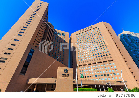 東京 西新宿 ハイアットリージェンシー東京と小田急第一生命ビル 東京 西新宿 ハイアットリージェンシー東京と小田急第一生命ビル 95737986