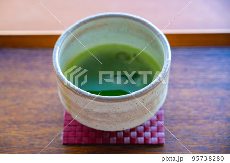 抹茶 緑茶 お茶 日本文化 和風イメージ 抹茶 緑茶 お茶 日本文化 和風イメージ 95738280