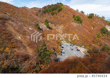 三方岩岳の紅葉 岐阜県 三方岩岳の紅葉 岐阜県 95740434