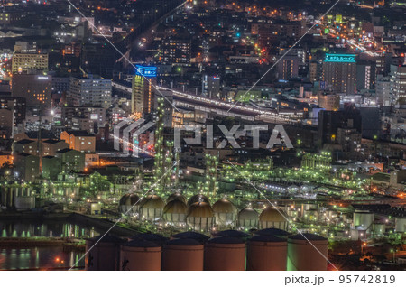 光芒の楼閣　周南工場地帯 95742819