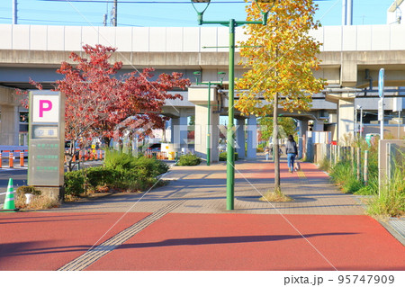 新鎌ケ谷駅南北自由通路等整備完了2022年10月　北総鉄道・新京成電鉄・東武鉄道の駅 千葉県鎌ケ谷市 95747909