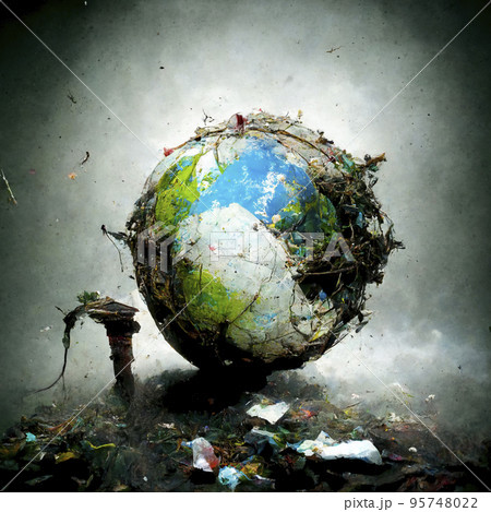 ゴミで出来た地球シリーズ 95748022