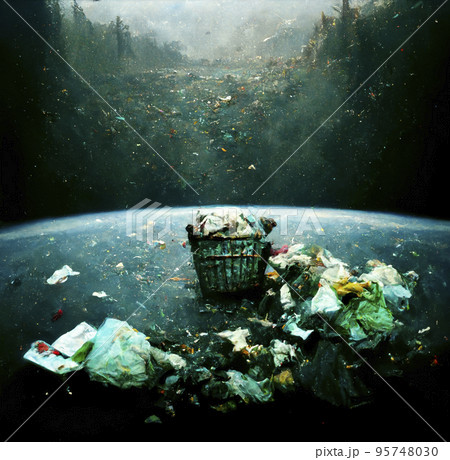 ゴミで出来た地球シリーズ 95748030