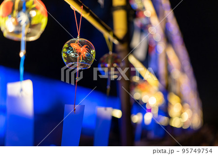 京都府 京の七夕 真夏の夜の二条城の展示 京都府 京の七夕 真夏の夜の二条城の展示 95749754