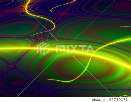 bright decorative yellow-green pattern, abstract background, design bright decorative yellow-green pattern, abstract background, design 95750171