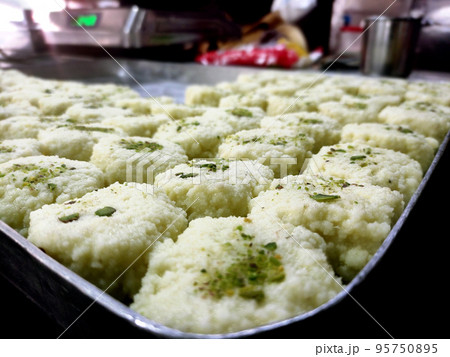 North Indian sweets known as peda or pera made from milk and sugar North Indian sweets known as peda or pera made from milk and sugar 95750895