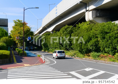 埼玉県戸田市東京外環自動車道沿いの風景2022年10月 95754542