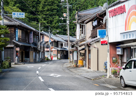 【国道193号・438号】上分川又の街並み 95754815