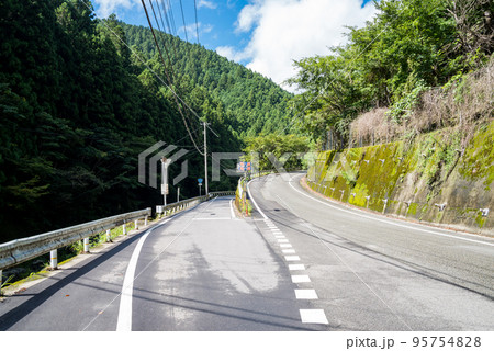 【国道193号・438号】上分川又の国道分岐点 95754828