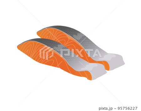 鮭の切り身 95756227