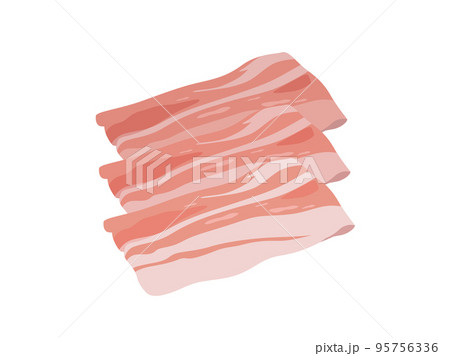 豚肉の薄切り 95756336