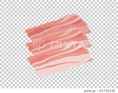 豚肉の薄切り 95756336