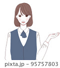 案内の女性 95757803