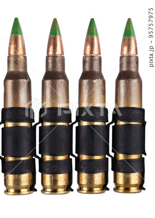 5.56mm cartridge belt with cartridges 5.56mm cartridge belt with cartridges 95757975