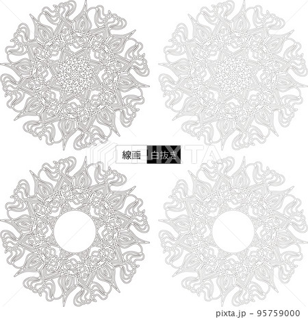 花の装飾文様 95759000