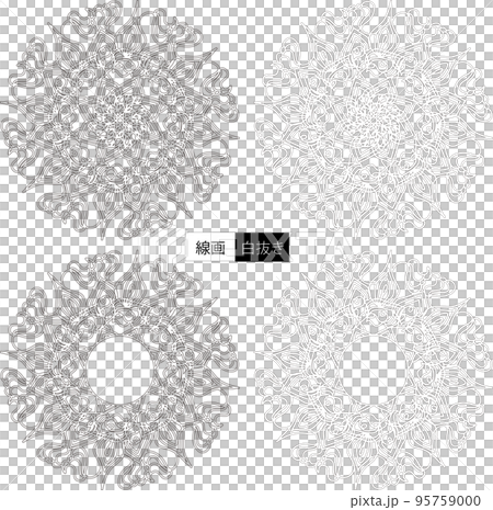 花の装飾文様 95759000