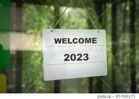 Signboard, Welcome 2023. 95760375