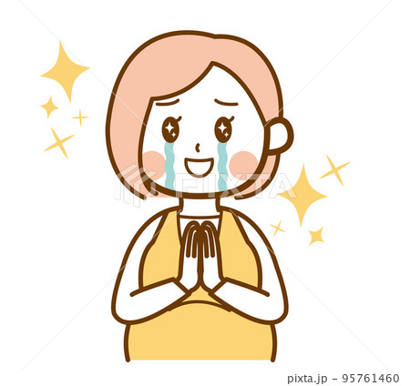 感動に浸る妊婦さん 感動に浸る妊婦さん 95761460