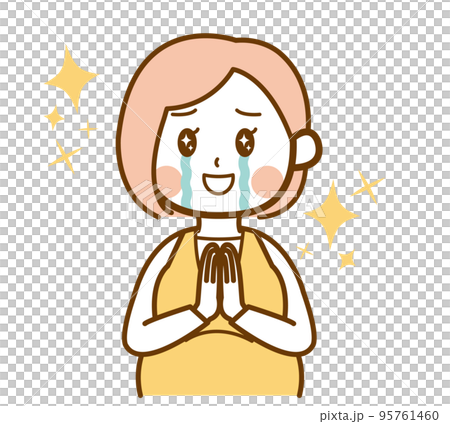 感動に浸る妊婦さん 感動に浸る妊婦さん 95761460